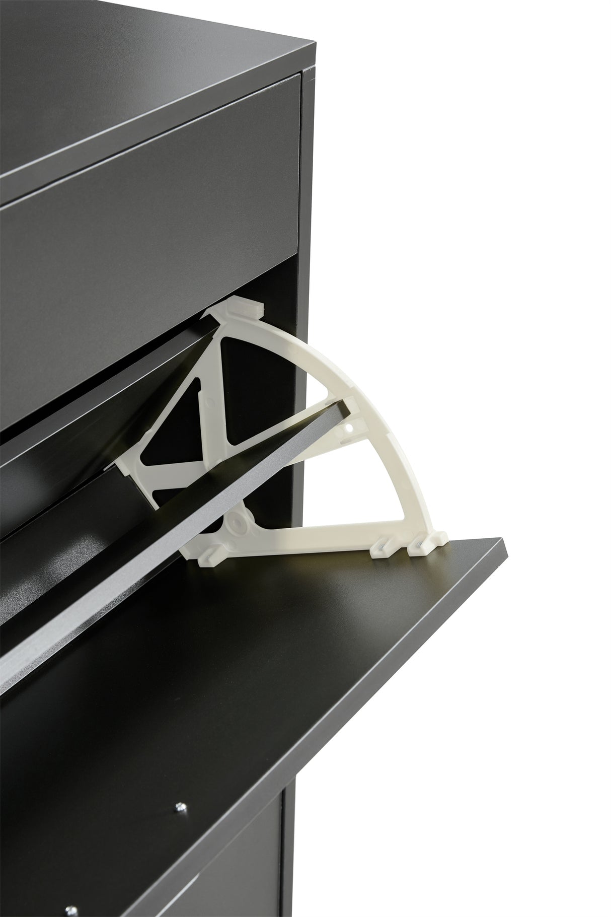 Shoe Cabinet , Shoe storage shelves, Black - V.I.P Digital Presence