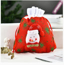 Christmas tote bag gift apple bag Christmas decoration 3D gift bag printed gift bag - V.I.P Digital Presence