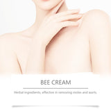 La crema de veneno de abeja Woodsleep es una crema limpiadora, hidratante, suave y reparadora para el cuidado corporal.
