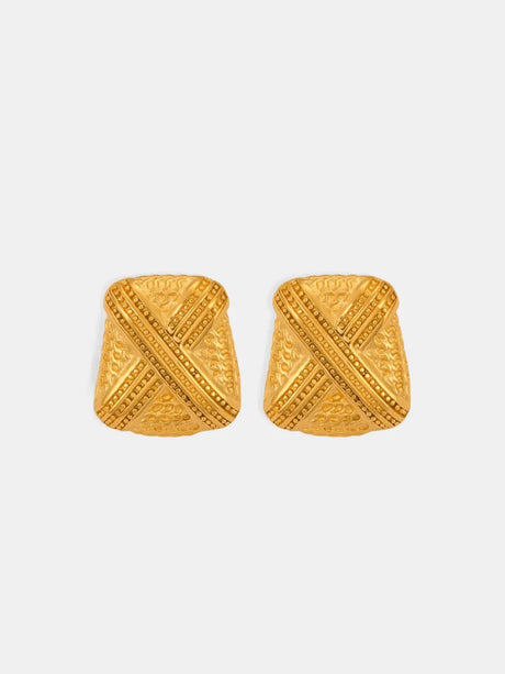 Titanium Steel Geometric Shape Earrings - V.I.P Digital Presence