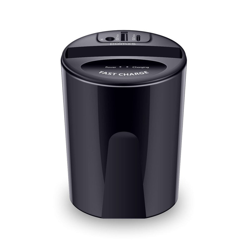 10W Car Wireless Charger Cup with USB Output for iPhoneXS MAX/XR/X/8 SAMSUNG Galaxy S9/S8/S7/S6/Note8/Note5 edge for PIXEL 3XL - V.I.P Digital Presence