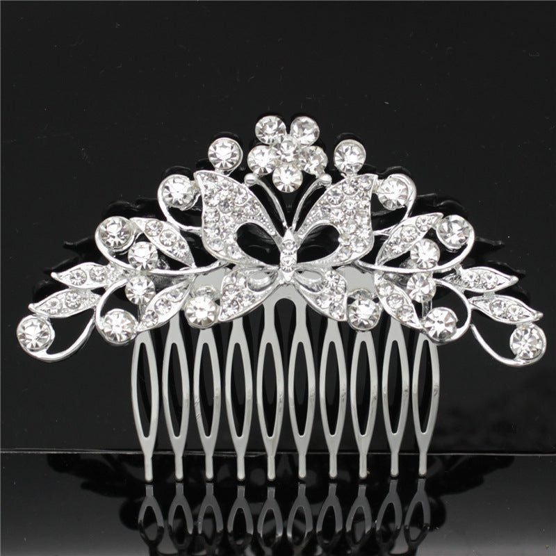 Wedding Dress Accessories Bridal Accessories Wedding Bridal Accessories Alloy Rhinestone Hair Combs Bridal Tiara - V.I.P Digital Presence