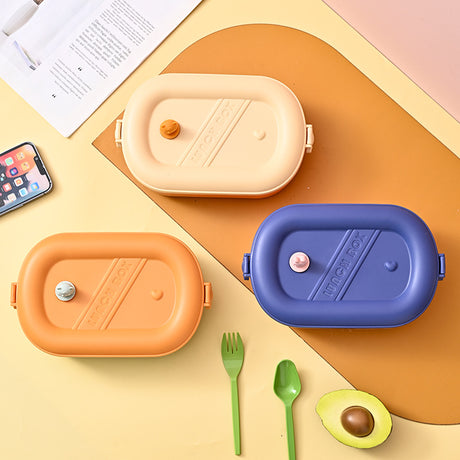 Microwaveable sealed lunch box food grade compartment portable lunch box - V.I.P Digital Presence