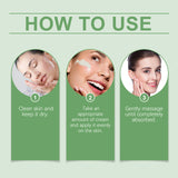 Exfoliante para la piel que limpia suavemente el rostro irritado e hidrata la piel.