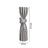 Creative Irregular Resin Candle Holder Living Room Desktop Black White Stripe Candle Holder Decoration Home Candle Container - V.I.P Digital Presence