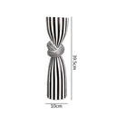 Creative Irregular Resin Candle Holder Living Room Desktop Black White Stripe Candle Holder Decoration Home Candle Container - V.I.P Digital Presence