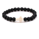 Fashion bead jewelry cross bracelet - V.I.P Digital Presence