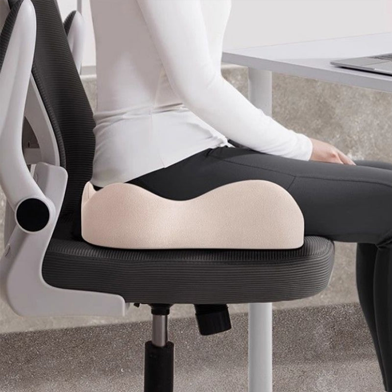 Memory foam car seat cushion. Ergonomic support. Relieves back/coccyx pain. Universal fit. - V.I.P Digital Presence