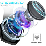 Head mounted gaming headphones colorful RGB wired computer headphones game controller headphones - V.I.P Digital Presence