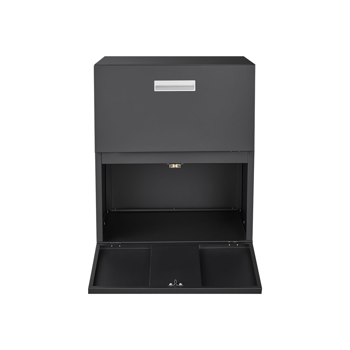 Office furniture Copier Cabinet black 2 door steel copier stand mobile pedestal file Printer Stand - V.I.P Digital Presence