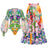 V-neck one-piece swimsuit for women bubble long sleeved sunscreen printed swimsuit - V.I.P Digital Presence