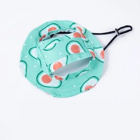Fashion Dog Hat Adjustable Pet Bucket Hats with Ear Holes Summer Outdoor Round Brim Sun Hat for Samll Dogs Cats Pet Supplies - V.I.P Digital Presence