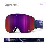 Magnetic ski goggles for men and women double anti-fog outdoor sports riding equipment goggles windproof - V.I.P Digital Presence
