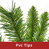Christmas Tree Artificial Christmas 4-piece Set, including flower wreath, flower wreath, and 2 entrance trees, with LED lights - V.I.P Digital Presence