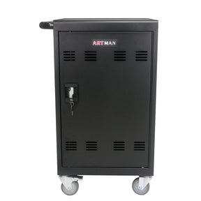 Mobile Charging Cart and Cabinet for Tablets Laptops 30-Device - V.I.P Digital Presence