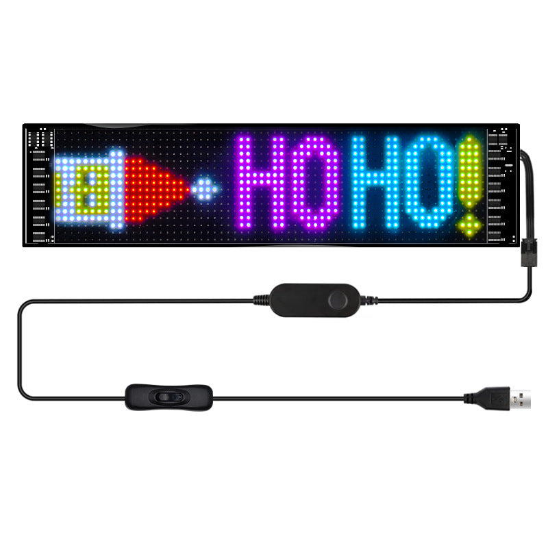 Flexible LED Advertising Screen LED Soft Panel APP Bluetooth Car Display - V.I.P Digital Presence