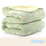 Baby Blankets Newborn Muslin Cotton 6 Layers Thick Swaddle Kids Receiving Blankets Children Cover Bedding - V.I.P Digital Presence