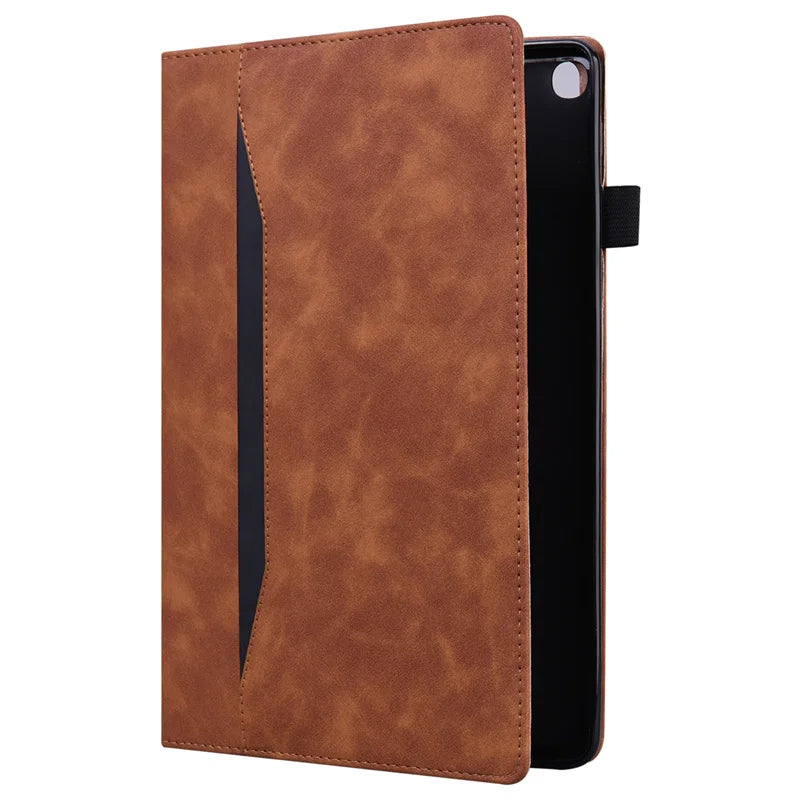Funda para iPad Pro 11 de 13 pulgadas (2024), funda de piel sintética suave de TPU con parte trasera tipo libro para iPad Pro M4 de 11 y 13 pulgadas. 