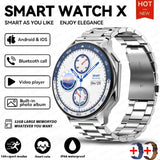 DT Watch X smartwatch with 4G large memory, local music and video playback, waterproof Bluetooth calling, smart phone - V.I.P Digital Presence