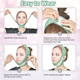 Hailicare Face-Lift V-Belt Graphene Japanese-Style V-Face Tool Small Face Mask Face Correction Bandage - V.I.P Digital Presence