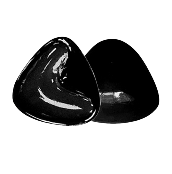 Triangle V-shaped thickened sponge chest patch small chest display large female double-sided self-adhesive chest pad - V.I.P Digital Presence