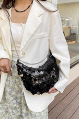 Sequin Chain Crossbody Bag - V.I.P Digital Presence