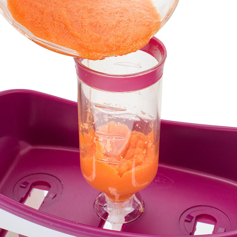 Squeeze Food Station Baby Food Organization Storage Containers Baby Food Maker Set Fruit Puree Packing Machine - V.I.P Digital Presence