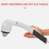 Electric Handheld Massager Hammer Vibrating Back Muscle Relax Neck Body Cervical Vertebra Relax Stick Roller with 2 Massage Head - V.I.P Digital Presence