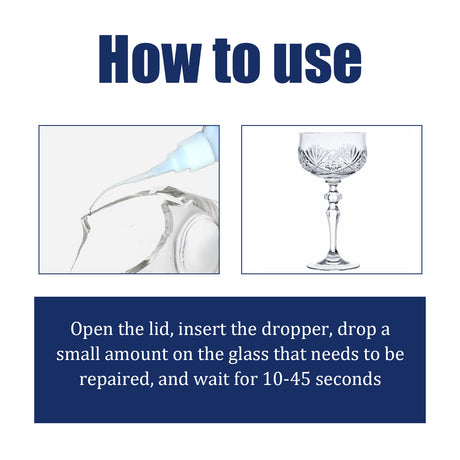 Glass Glue, Glass Ceramic Quick Bonding Repair Multi-Functional Acrylic Adhesive - V.I.P Digital Presence