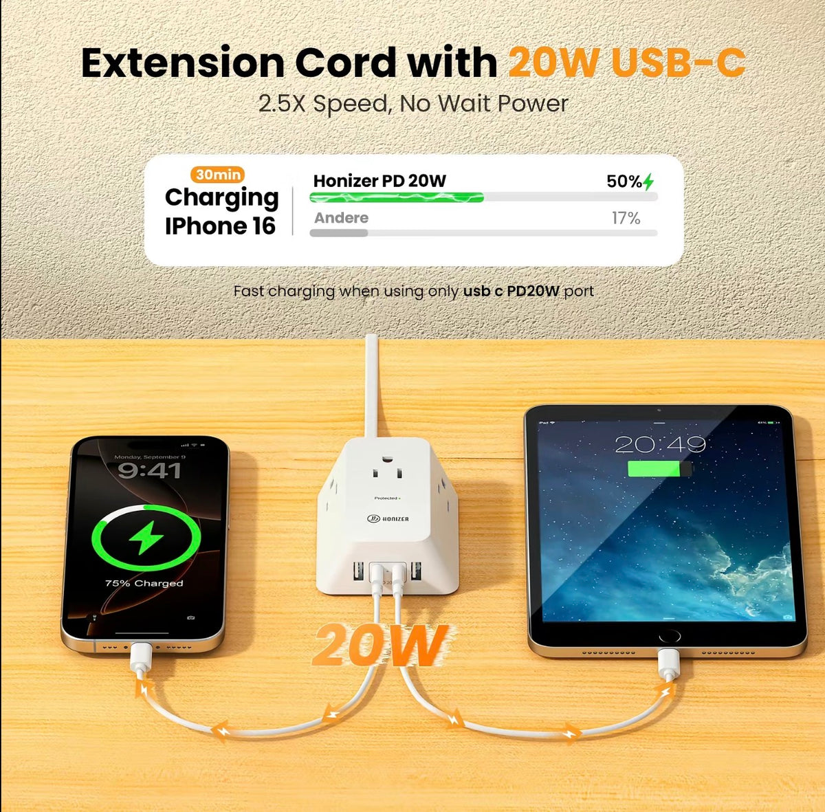 TwinCharge Cord Splitter