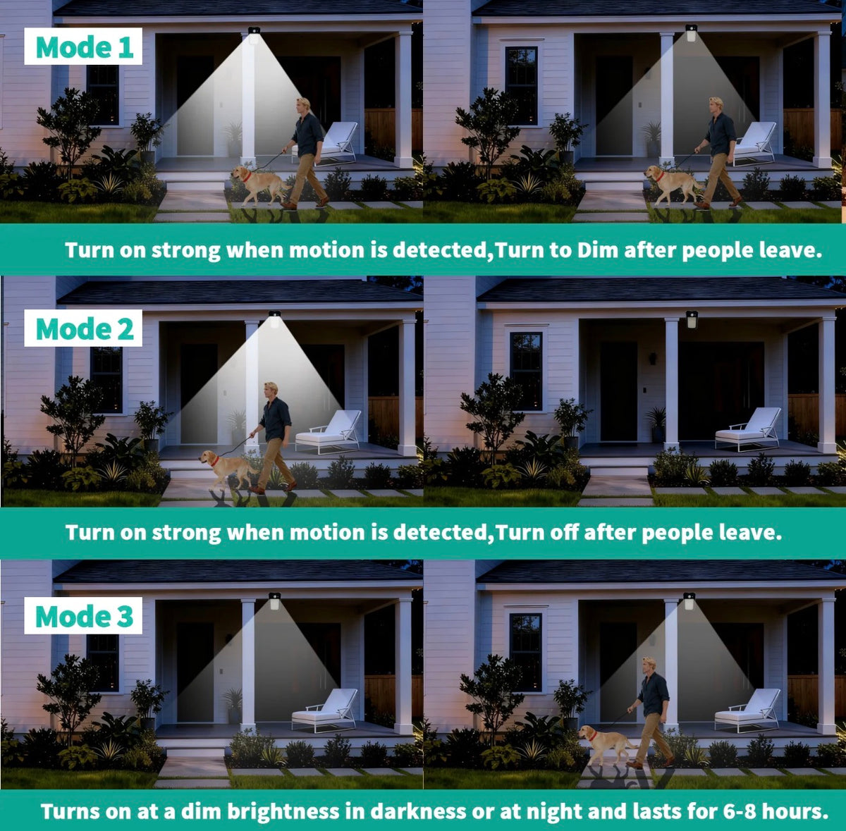 SolarClip Motion Sensor Light