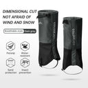 Hiking Skiing Leg Guard Foot Cover Men and Women Winter Outdoor Cold Warm Thickening Waterproof Wear-resistant Leg Cover - V.I.P Digital Presence