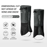 Hiking Skiing Leg Guard Foot Cover Men and Women Winter Outdoor Cold Warm Thickening Waterproof Wear-resistant Leg Cover - V.I.P Digital Presence