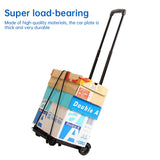 Foldable portable carts: wheel, luggage, hand truck, trolley, travel - shopping, household. - V.I.P Digital Presence