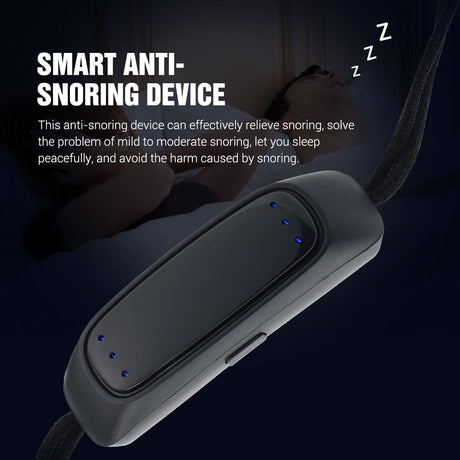 Intelligent Throat Pulse Stop Snoring Device Sleep Instrument Electric Stop Snoring Device Snoring Corrector - V.I.P Digital Presence