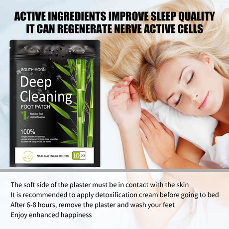 Natural herbal foot patch to relieve physical and mental stress Foot massage to help sleep foot patch - V.I.P Digital Presence