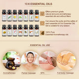 14 Piece Cross border Unilateral Essential Oil Set Box Unisex 14 Pack Body Set 10ml - V.I.P Digital Presence