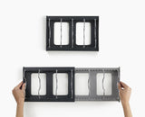 Kitchen Supplies Storage Rack Tabletop Telescopic Pot Cover Rack Kitchen Utensils Storage Rack Drainage Tray Telescopic Drawer Organizer - V.I.P Digital Presence
