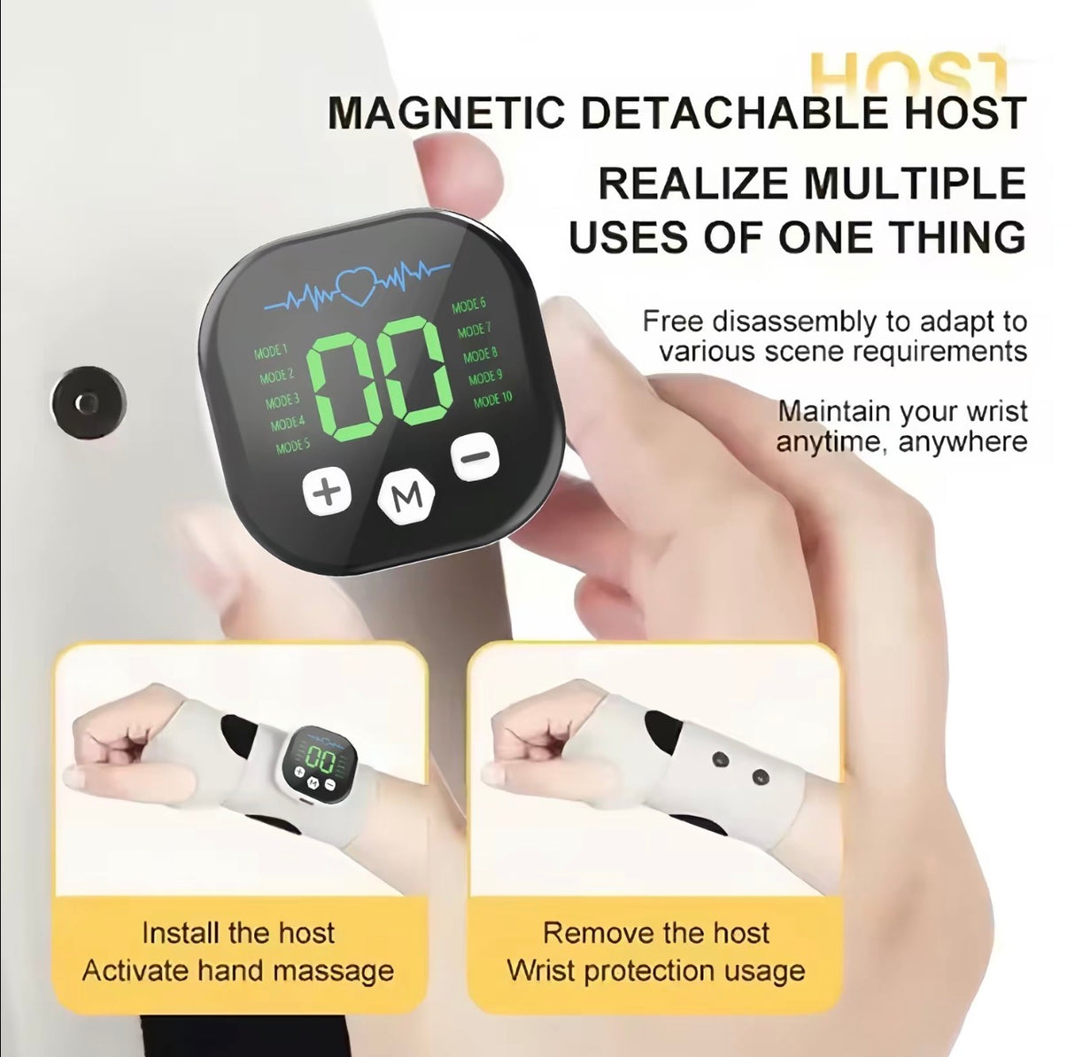 PulseEase Wrist Massager