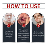 Facial Hair Treatment Spray, Men's Hair And Beard Nourishing Moisturizing And Enriching Facial Hair Repair Spray - V.I.P Digital Presence