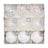 Christmas balls, silk balls, winding balls, painted balls, 8cm, 9pcs, boxed Christmas decorations - V.I.P Digital Presence
