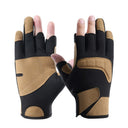 Fishing gloves professional grade winter men's and women's exclusive exposed three finger waterproof non stick bait, hand picked - V.I.P Digital Presence