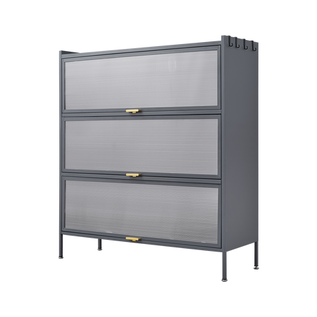 3 Tier Pantry Storage Cabinet Baker Racks for Kitchen with Storage Kitchen Pantry Storage Cabinet Microwave Rack Storage Rack - V.I.P Digital Presence