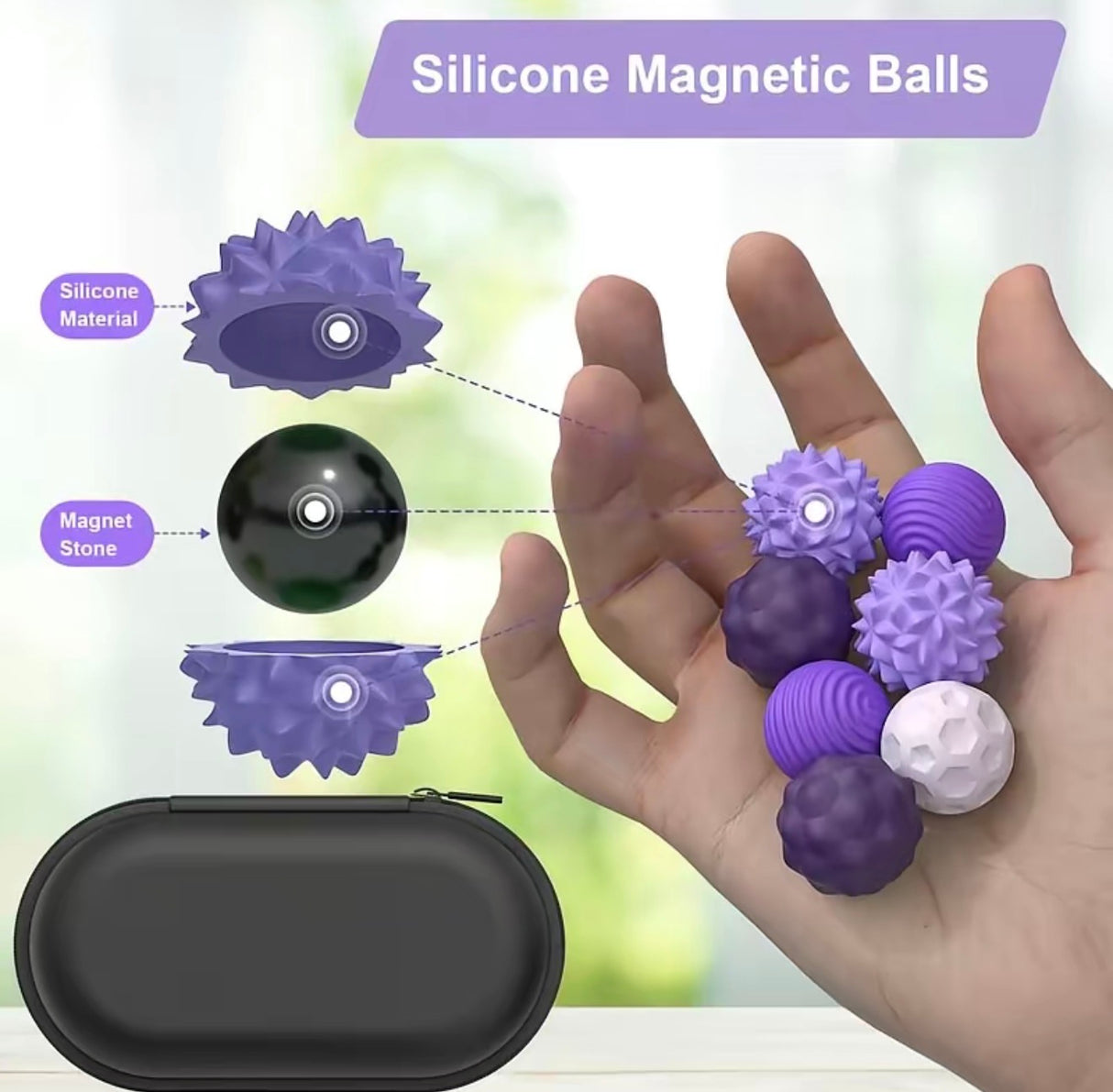 SqueezeBall Fidget Set