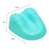 Masajeador de columna cervical, almohada de masaje, corrector de tracción, protector de cuello para aliviar el dolor de hombros y cuello, almohada de reparación rígida. 