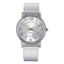 The Latest Top Watch Fashion Women Mesh Belt Watch Wild Lady Creative Gift relojes para mujer Drop Shopping - V.I.P Digital Presence
