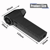 Portable Handheld Hurricane Turbo Fan Electric Hair Dryer Handheld Outdoor Dust Blower - V.I.P Digital Presence
