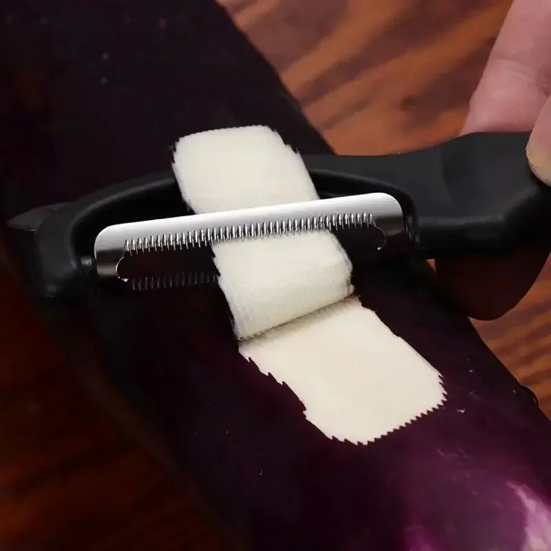 Swivel Vegetable Peeler with Dual Blades Stainless Steel Potato Peeler for Left And Right Handers Fruit Peeler with Anti-Slip - V.I.P Digital Presence