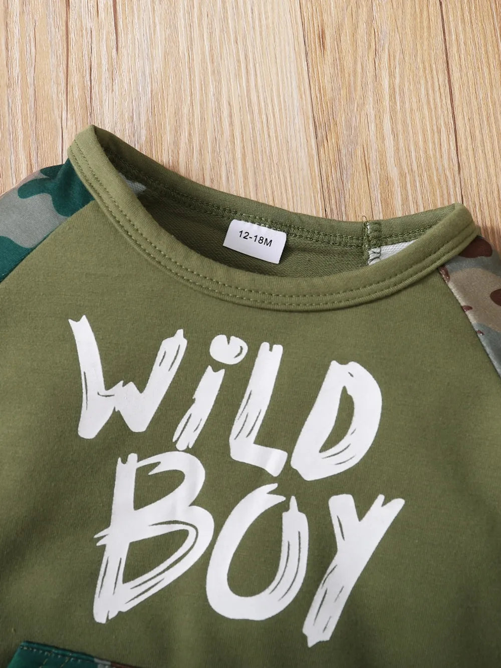 Children's Camouflage Top and Pants Set - V.I.P Digital Presence