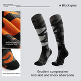 Winter ski socks men and women outdoor sports warm breathable long tube thickening pressure function calf socks - V.I.P Digital Presence